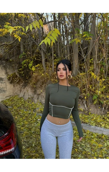 Haki Biyeli Basic Crop