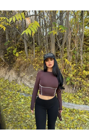 Kahve Biyeli Basic Crop