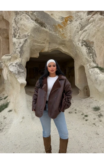 Kahve Biyeli Lamine Mont