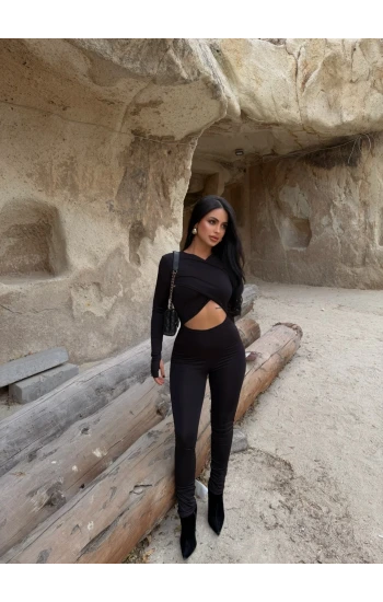 Ön Çapraz Pencereli Tulum