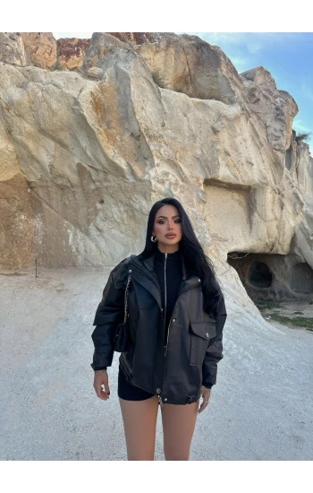 Rebel Stoperli Deri Ceket