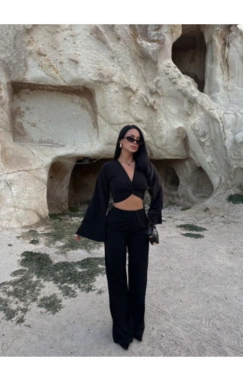 Siyah Önü Burgulu İkili Takım