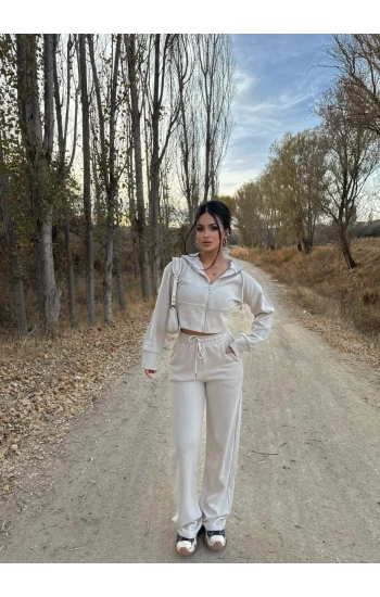 Taş Selanik Kapşonlu Takım