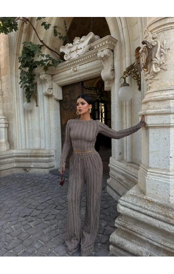 Vizon Fitilli Ters Dikiş İkili Takım