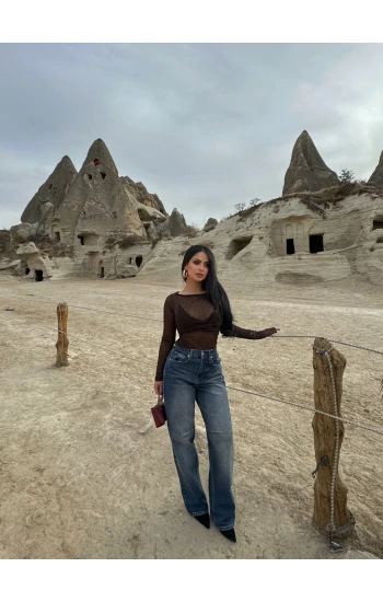 Yüksek Bel Baggy Pantolon