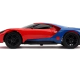 1:16 Jada Marvel Örümcek Adam Spider-Man RC 2017 Ford GT Uzaktan Kumandalı Araba