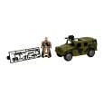 Askeri Araçlar Sesli Ve Işıklı Oyun Seti - Jeep