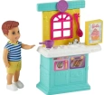 Barbie Bebek Bakıcısı Temalı Oyun Setleri FXG94-GRP16
