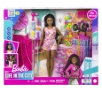 Barbie Brooklyn Eğlenceli Saçlar Oyun Seti HHM39