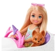 Barbie Chelsea Bebek ve Arabası GXT41