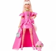 Barbie Extra Fancy Pembe Kostümlü Bebek HHN12