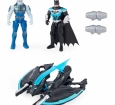 Batman Batwing Araç ve Mr. Freeze-Batman Aksiyon Figürü 10 cm.