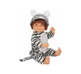 Bebelou Kostüm Partisi Bebeği 40 cm - Zebra Kostümlü Bebelou