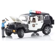 Bruder Jeep Wrangler U.R. Polis Aracı Ve Memur - BR02526