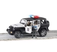 Bruder Jeep Wrangler U.R. Polis Aracı Ve Memur - BR02526