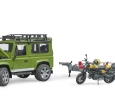 Bruder Land Rover Arazi Aracı & Ducati Motorsiklet Ve Sürücüsü BR02589