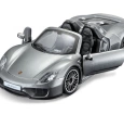 Burago 1:24 Porsche 918 Spyder Model Araba - Gri