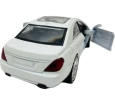 Işıklı ve Sesli Metal Çek Bırak Araba FY6028-12D - Beyaz