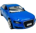 Işıklı ve Sesli Metal Çek Bırak Araba FY6028-12D - Mavi