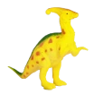 Dinozor Tekli Figür Sarı - Turuncu Benekli