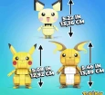 MEGA Pokemon Pikachu Dönüşüm 3lüsü