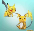 MEGA Pokemon Pikachu Dönüşüm 3lüsü
