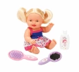 Nil Bebek Sırt Çantalı Set 23 cm - Sarışın Nil Bebek