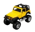 Sesli ve Işıklı Safari Jeep 13 cm. - Sarı