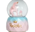 Unicorn Işıklı ve Müzikli Kar Küresi