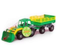 Usta Yarı Römorklu Ve Kepçeli Traktör 35288 - Yeşil