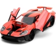 1:24 Jada Pink Slips 2017 Ford GT Metallic Orange Model Araba