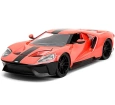 1:24 Jada Pink Slips 2017 Ford GT Metallic Orange Model Araba