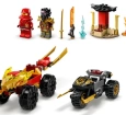 71789 LEGO® NINJAGO Kai ve Rasın Araba ve Motosiklet Savaşı