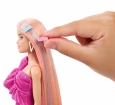 Barbie Upuzun Muhteşem Saçlı Bebekler Pembe Saçlı Bebek JDC85