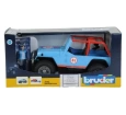 Bruder Jeep Cross Safari̇ Aracı ve Kasklı Pi̇lotu