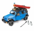 Bruder Jeep Wrangler Rubicon Kano Ve Sürücü 02529