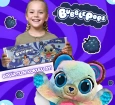 Bubble Pops Kokulu Peluş S1 - Böğürtlen Kokulu Ayı