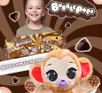 Bubble Pops Kokulu Peluş S1 - Çikolata Kokulu Maymun
