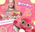 Bubble Pops Kokulu Peluş S1 - Greyfurt Kokulu Kedi