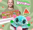 Bubble Pops Kokulu Peluş S1 - Karpuz Kokulu Axolotl