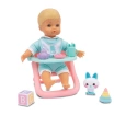 Cicciobello Yumuşak Bebek ve Mama Sandalyesi Oyun Seti CCBA8000