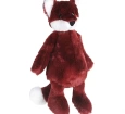 Dada Toys Peluş Uyku Arkadaşı Tilki Peluş Bordo 34 Cm