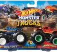 Hot Wheels Monster Trucks 1:64 Ölçek 2li Paketler FYJ64 - Snake Bite Vs Bıgfoot