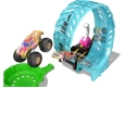 Hot Wheels Monster Trucks Karanlıkta Parlayan Çemberde Yarış Seti HBN02