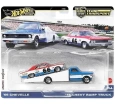 Hot Wheels Premium Takım Taşımacılığı 2li Paket Chevy Kare Gövde Rampası FLF56 / HRV40