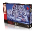 Ks Games Two Tiger Babys Puzzle - 200 Parça