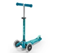 Micro Mini Deluxe LED 3 Tekerlekli Scooter Aqua