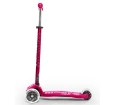 Micro Mini Deluxe LED 3 Tekerlekli Scooter Pink