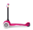 Micro Mini2Grow Deluxe Magic LED 3 Tekerlekli Scooter Pink