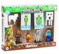 Minecraft 3D Figür Kalem Başlığı Toppeez 8li